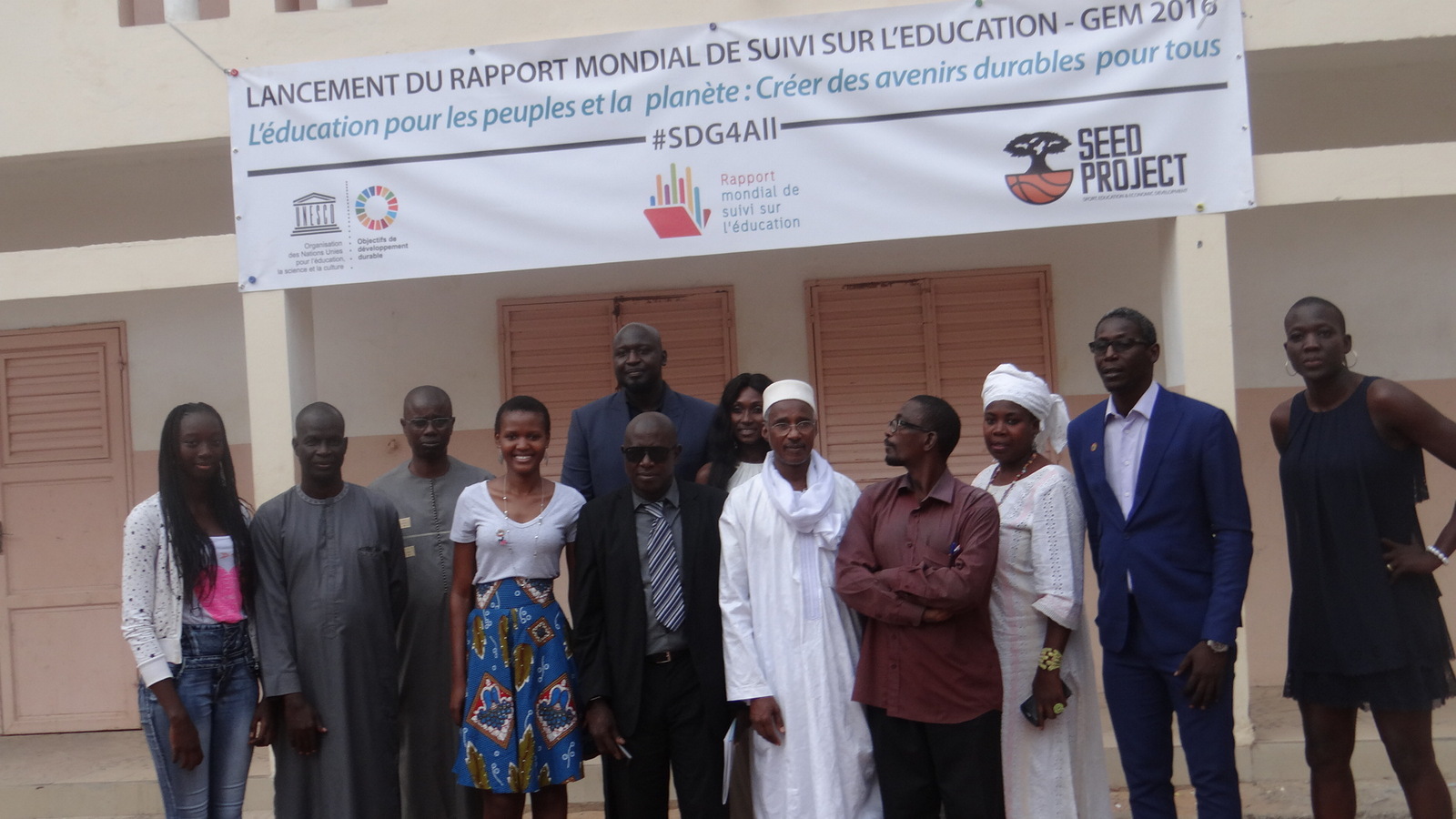LANCEMENT DU RAPPORT MONDIAL GEM 2016 à HALWAR